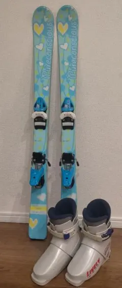 スキー板100cm、120cm・子ども用ブーツ・スキー靴専用バッグ、ゴーグル