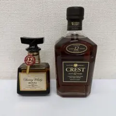 高*木様 SUNTORY CREST クレスト ROYAL ローヤル 12年 ウのサムネイル