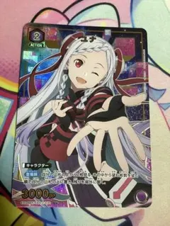 ユニオンアリーナSAOパラレル2のユイありでの パラレルセット売り ユニオンアリーナ SAO Vol.2「アスナ」《パラレル》R☆（レア☆） 紫