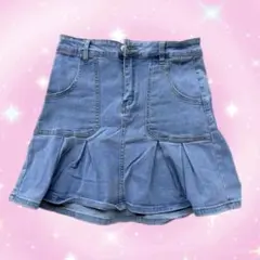 デニムスカート ミニスカート y2k ギャル