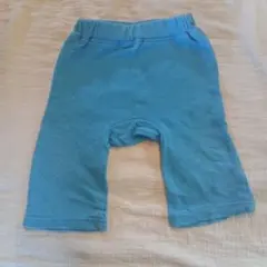 綿100%　ベビー用 スカイブルー パンツ