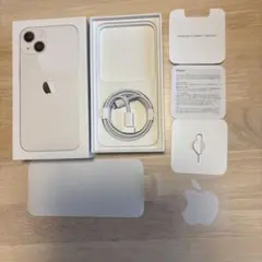 Apple iPhone 13 空き箱と付属品