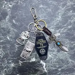 アメカジ　キーホルダー カラビナ ストリート じゃらじゃら　ヴィンテージ　ドル