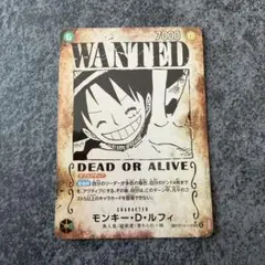 モンキー・D・ルフィ OP13-118 wanted SEC - メルカリ