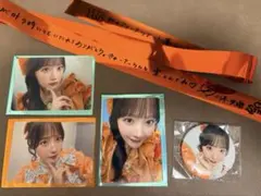 CUTIE STREET 川本笑瑠 缶バッジ 銀テープ トレカセット