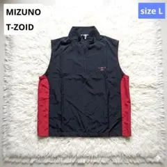 MIZUNO T-ZOID ゴルフベスト メンズ Lサイズ ブラック