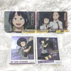 ヒロアカ 耳郎響香 八百万百 ステッカー コレクターズカード グッズ