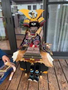 人形のまみや 伝統的 五月人形 武士の鎧 五月人形 武士の鎧 人形 - メルカリ