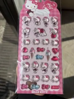 キティちゃん　3Dシール　立体シール　サンリオ　海外限定　正規品　ぷくぷくシール