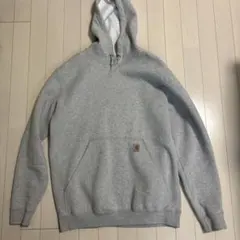 Carhartt グレー フード付きパーカー Mサイズ