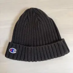 【Champion】 ニット帽　ブラック