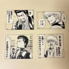 銀魂　クリアステッカー　坂田銀時　近藤勲