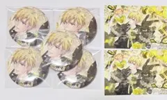 缶バッジ　アソビストア 特典 ハーフブロマイド ピタゴラ 六弥ナギ