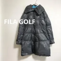 フィラゴルフ　FILA GOLF ロングダウンコート　グレー　L