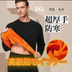 極暖裏起毛インナー レディース 黒 長袖 ヒートテック風 防寒 あったか 冬用