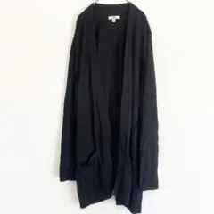 秋 クロフトアンドバロー カーディガン 2XL-3XL ブラック 羽織