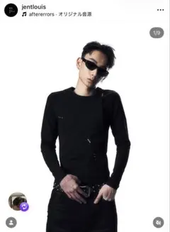 Jent Louis】Zip Rib Long Sleeve Tee⚠️完売品 - メルカリ