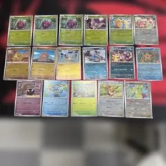 151 モンスターボールミラー　まとめ売り　17枚　イーブイ　ゼニガメ　ヒトカゲ