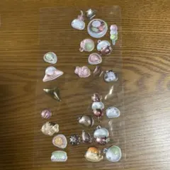 シマエナガ　ボンボンドロップ　シール　正規品