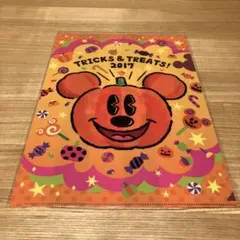ミッキー　クリアホルダー　ディズニー　ハロウィン　2017年