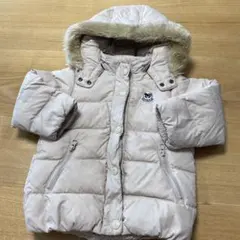 ミキハウス　ダブルビー　ダウンジャケット　90cm