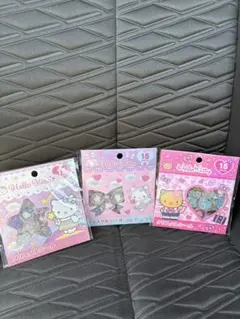 【正規品】サンリオ クリスタルシール 3点セット ハローキティ