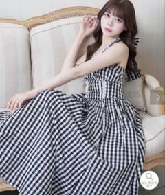 Gingham Check Tiered Cami Dress ミストレアス - メルカリ