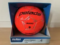 【molten】モルテン　サッカーボール4号　ペレーダ3000 オレンジのサムネイル
