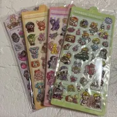 ラブブ　マイリトルポニー　ベビースリー　モリーシール　4枚セット