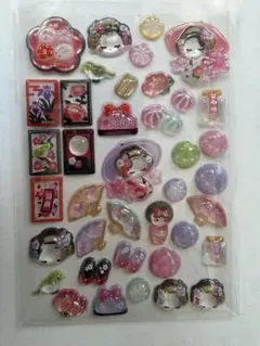 【正規品】和風 ボンボンドロップシール おすそ分け