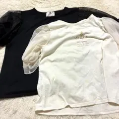 な*し様 難ありm♡petit青木美沙子✖️NINAS 3Lカットソーシミ、毛玉