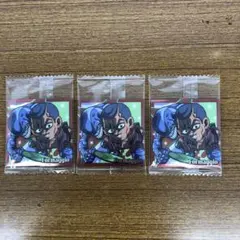 3枚セット　J05-14 ジョジョの奇妙な冒険　黄金の風　ウエハース シール