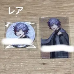 にじさんじ　あったかグッズ　不破湊　缶バッジ　サイン入り　レア　クリアカード