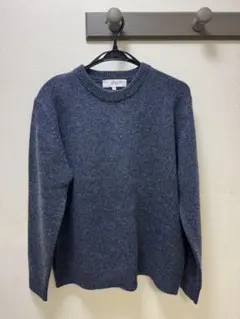 アーバンリサーチロッソ クルーネックニットセーター M インディゴ