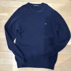 お*る様 Tommy Hilfiger ネイビー クルーネックニットセーター