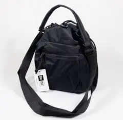 【8/1まで】もも様専用★NEW ERA 巾着 ショルダーバッグ ブラックのサムネイル