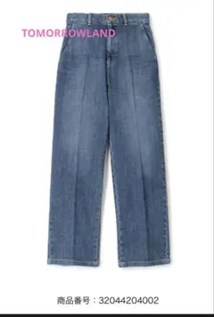 TOMORROWLAND RED CARD デニム　ブルー　新品　23