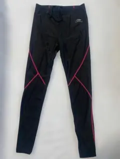 TIGORA タイツ M ブラック/ピンク