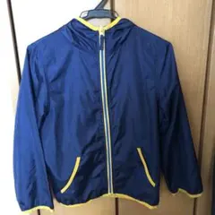 ネイビーとイエローのジャケット 140cm