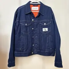【美品】カルバンクライン Calvin klein デニムジャケット Gジャン