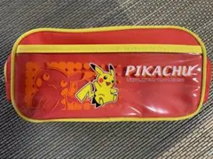 ポケモン　PIKACHUピカチュウ　ダブルペンケース