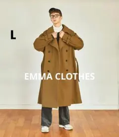 EMMA CLOTHES トレンチコート オーバーサイズ　L