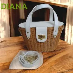 2026年最新】DIANA カラー：ホワイト系 レディース かごバッグの人気