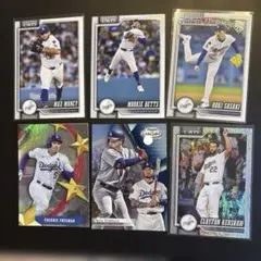 MLB ロサンゼルス・ドジャース インサート等 6枚セット