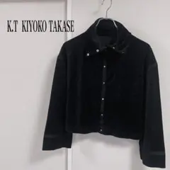 ♡K.T Kiyoko Takase ブラック クロップドジャケット