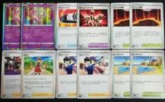 ミュウ キバナ セレナ こだわりベルトジャッジマン マグマの滝壺など計12枚