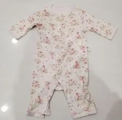 UNIQLOカバーオール ロンパース 女の子 ベビー服 キッズ 花柄