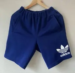 レア OLD adidas 80s 90s イージー ショーツ デサント製 L