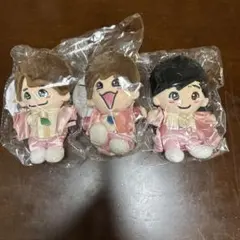 道枝駿佑 大橋和也　藤原丈一郎　なにわ男子 ぬいぐるみ ちびぬい