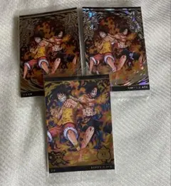 ワンピース　エース　ルフィ　ウエハースカード　SEC R